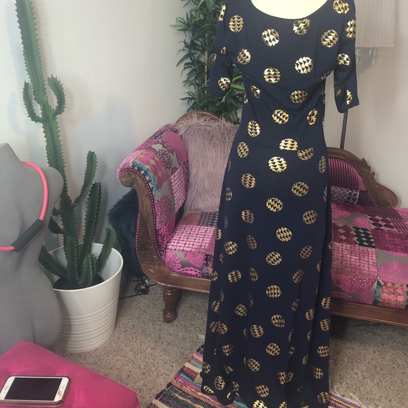 LULAROE 34th sleeve dress (worn once) - Picture 5 of 6